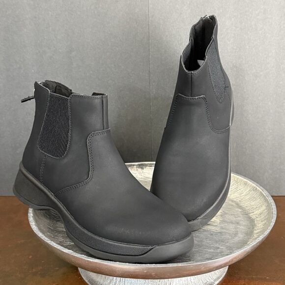 Alegria Shoes - Alegria Womens slip resistant Frankie Asphalt black Boot size 37 classic style